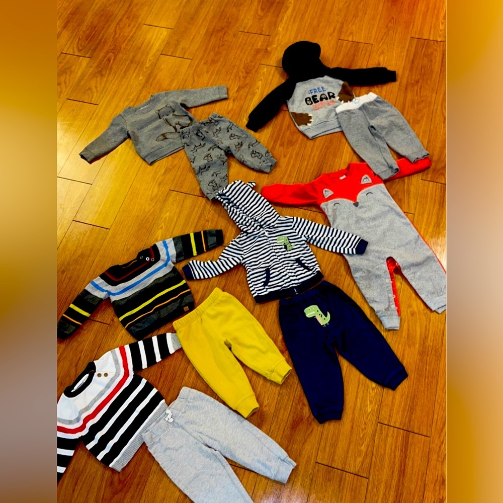 18 months boy winter bundle.. 6 outfits